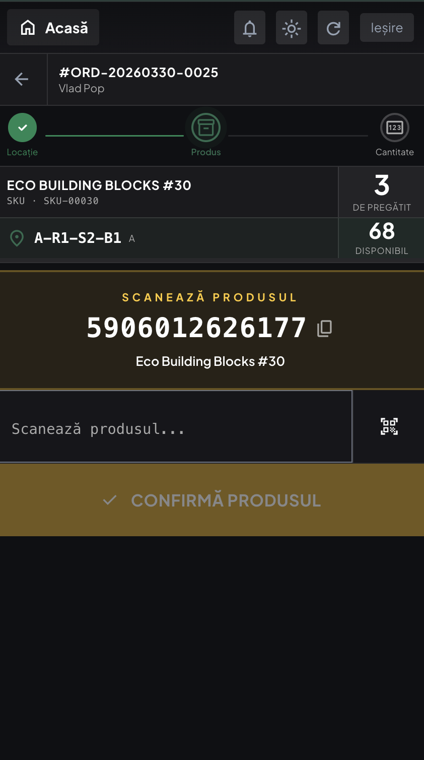 Scan produs